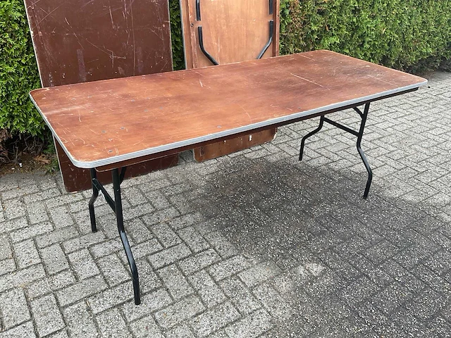 Opklapbare buffettafel (3x) - afbeelding 2 van  6