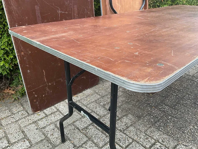 Opklapbare buffettafel (3x) - afbeelding 3 van  6