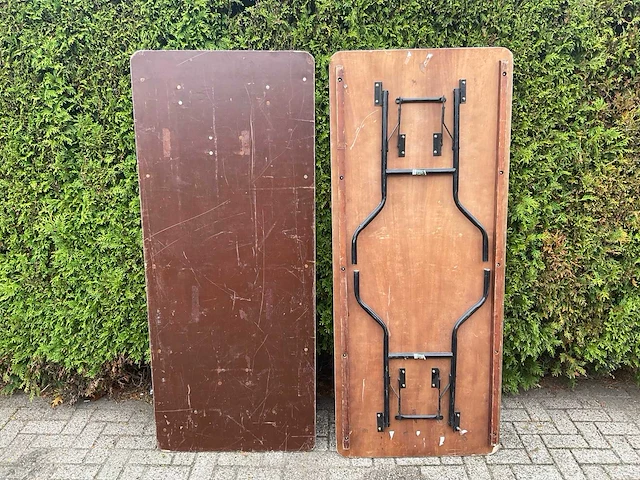 Opklapbare buffettafel (3x) - afbeelding 4 van  6