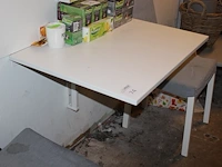 Opklapbare hangtafel 75 x 60 cm. - afbeelding 1 van  1