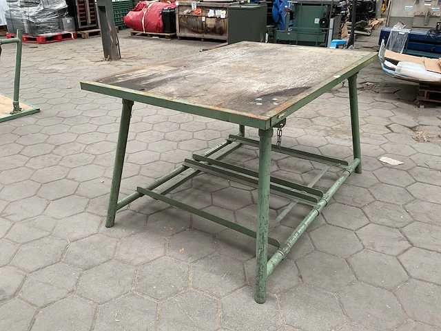 Opklapbare werkbank (2x) - afbeelding 2 van  4