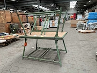 Opklapbare werkbank (2x) - afbeelding 4 van  4