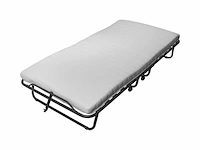 Opklapbed/vouwbed met matras 80x190 troonz, venetia royal - afbeelding 2 van  5