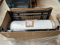 Opklapbed/vouwbed met matras 80x200 troonz, milano deluxe - afbeelding 4 van  7