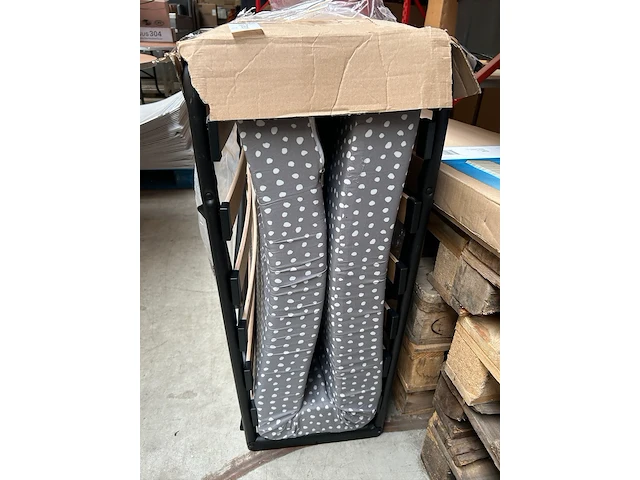 Opklapbed/vouwbed met matras 90x200 troonz, one deluxe - afbeelding 4 van  4