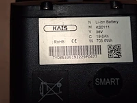 Oplaadbare li-ion batterij/accu t.b.v. elektrische fiets model tm70 - afbeelding 3 van  4