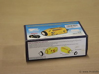 Oplaadbare solar trendy dynamo zaklamp/radio | model gm725 | nieuw in doos - afbeelding 1 van  7