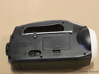 Oplaadbare solar trendy dynamo zaklamp/radio | model gm725 | nieuw in doos - afbeelding 5 van  7