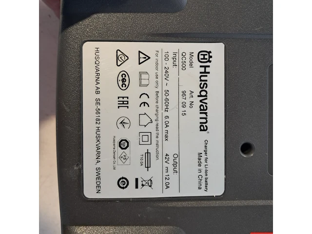 Oplaadpakket voor accupack 36v 31,1ah (12281) - afbeelding 12 van  12