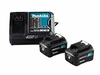 Oplader en 2x accu makita, 191l68-0