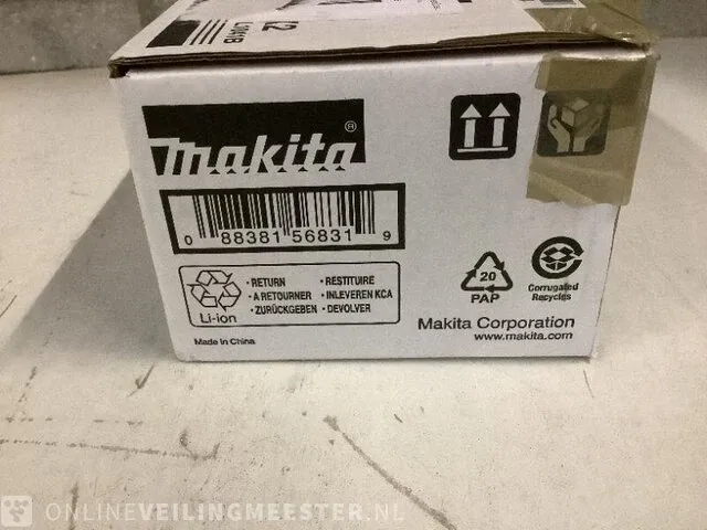 Oplader en 2x accu makita, 191l68-0 - afbeelding 3 van  3