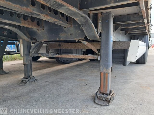 Oplegger krone, schuifzeil met laadklep, wit, bouwjaar 2012 | ol-98-tl - afbeelding 2 van  13
