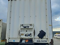 Oplegger krone, schuifzeil met laadklep, wit, bouwjaar 2012 | ol-98-tl - afbeelding 7 van  13