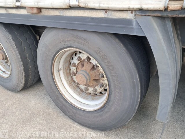 Oplegger krone, schuifzeil met laadklep, wit, bouwjaar 2012 | ol-98-tl - afbeelding 11 van  13