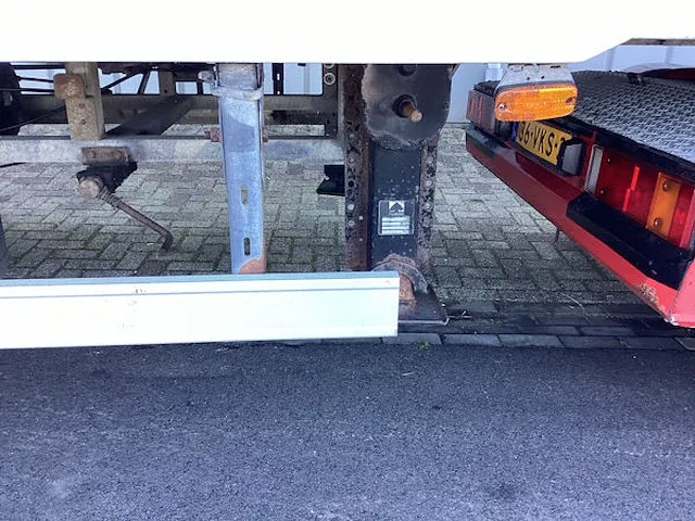 Oplegger voor be tractor unit, box trailer met dhollandia laadklep - afbeelding 9 van  23