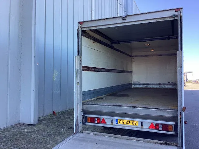 Oplegger voor be tractor unit, box trailer met dhollandia laadklep - afbeelding 1 van  23