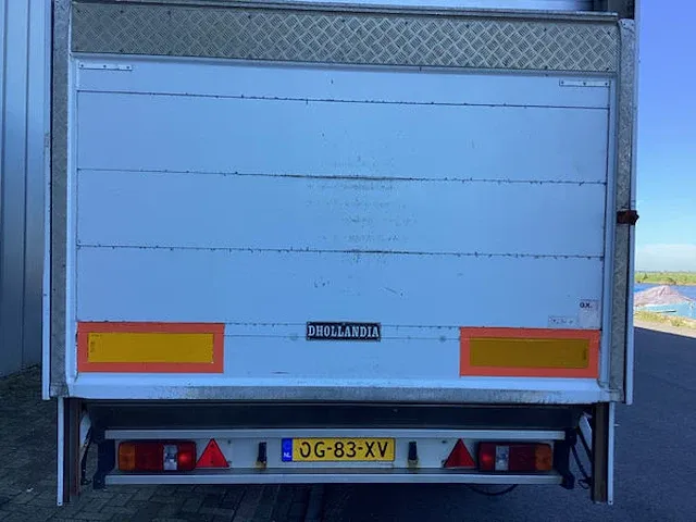 Oplegger voor be tractor unit, box trailer met dhollandia laadklep - afbeelding 22 van  23