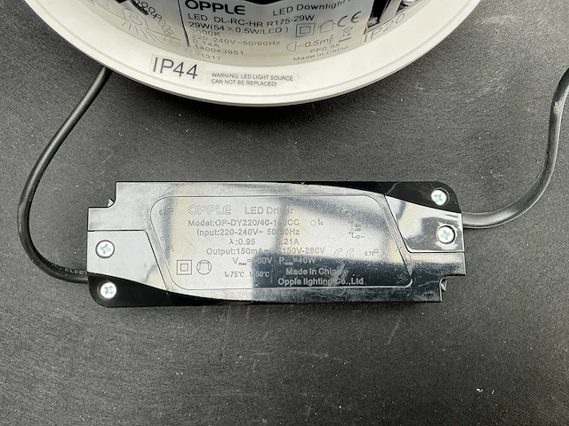 Opple 140043951 led downlight (10x) - afbeelding 4 van  5