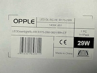 Opple 140043951 led downlight (10x) - afbeelding 5 van  5