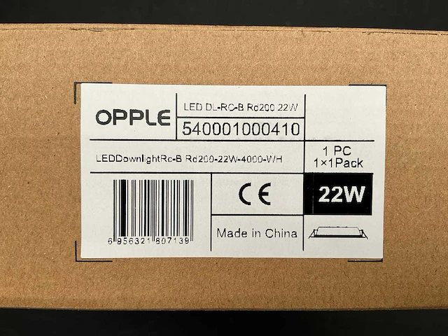 Opple 540001000410 led downlight (100x) - afbeelding 2 van  5