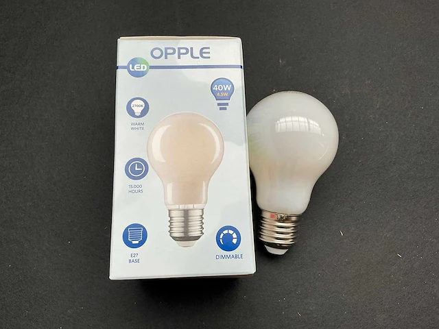Opple a60 dim 500010001900 led lamp (200x) - afbeelding 5 van  5