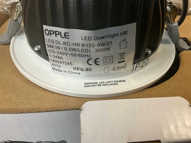 Opple led downlight spotlight (12x) - afbeelding 5 van  5