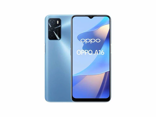 Oppo a16 - 32gb - blauw - afbeelding 1 van  2