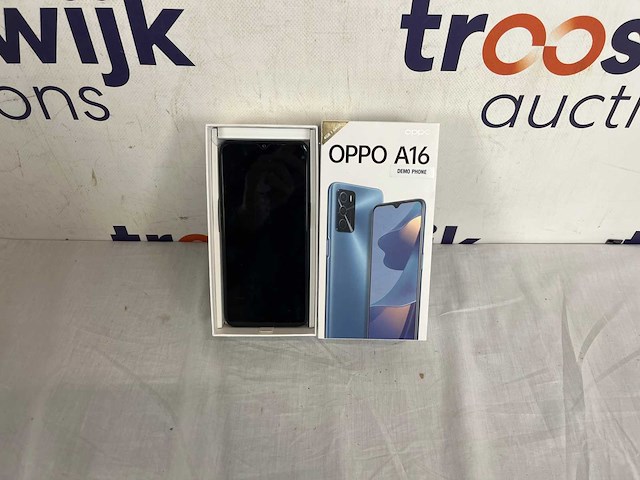 Oppo a16 - 32gb - blauw - afbeelding 2 van  2