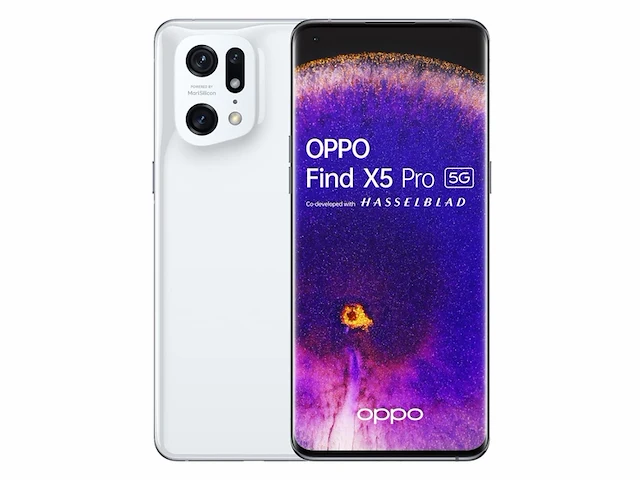 Oppo find x5 pro smartphone ram 12 gb + rom 256 gb ceramic white 6,7 inch - afbeelding 1 van  5
