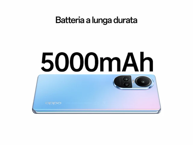 Oppo reno smartphone 5g ai drievoudige camera amoled 5000mah ram 8gb blauw - afbeelding 3 van  6