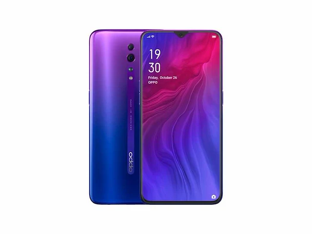 Oppo reno z - 128gb - aurora purple (paars) - afbeelding 1 van  2