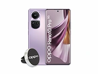 Oppo reno10 pro smartphone 5g 6,7 inch 120 hz amoled 4600 mah ram 12gb glossy purple - afbeelding 1 van  5