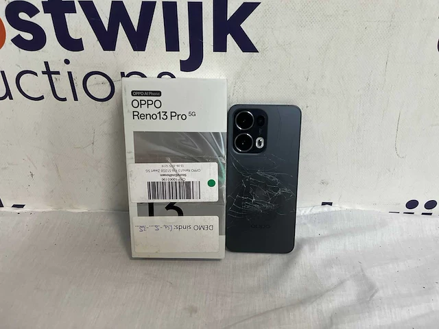 Oppo reno13 pro 12gb/512gb grafiet grijs - afbeelding 2 van  2