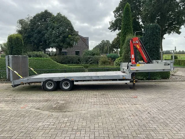 Oprij oplegger met laadkraan - afbeelding 1 van  33