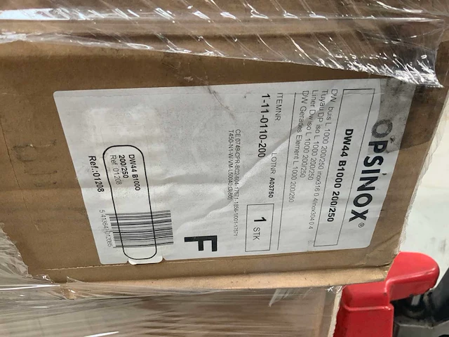 Opsinox partij buis materiaal - afbeelding 5 van  10