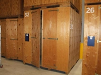 Opslagbox met afmeting ca 220 x 240 x 255 cm. - afbeelding 1 van  2