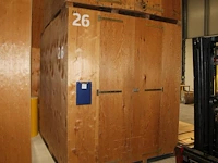 Opslagbox met afmeting ca 220 x 240 x 255 cm. - afbeelding 1 van  2