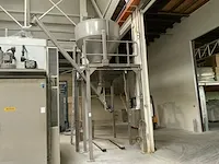 Opslagbunker met opvoerschroef