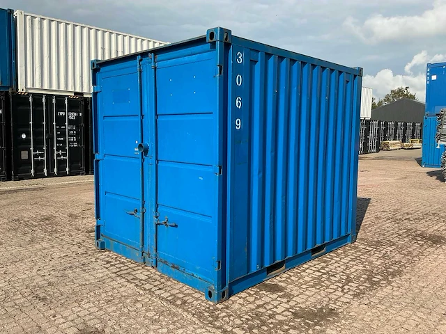 Opslagcontainer 10ft / 3 meter - afbeelding 1 van  9