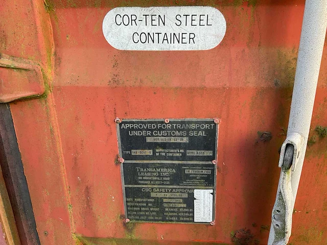 Opslagcontainer 40 feet - afbeelding 2 van  5
