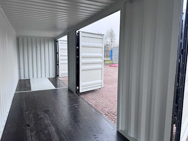 Opslagcontainer 40ft high cube hq / 12 meter met 3 zijdeuren - afbeelding 10 van  21