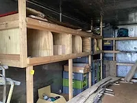 Opslagcontainer geisoleerd rvs binnenzijde en haakarm onderstel - afbeelding 4 van  5