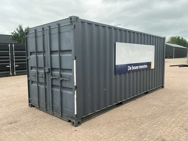 Opslagcontainer / materiaalcontainer 20ft - afbeelding 1 van  16