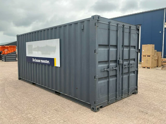 Opslagcontainer / materiaalcontainer 20ft - afbeelding 9 van  16