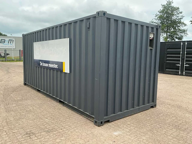 Opslagcontainer / materiaalcontainer 20ft - afbeelding 10 van  16