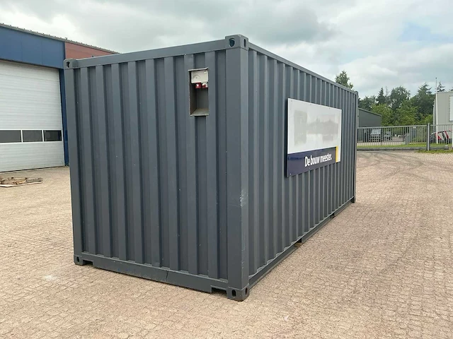 Opslagcontainer / materiaalcontainer 20ft - afbeelding 11 van  16