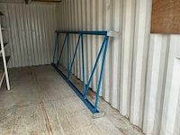 Opslagcontainer met stelling 20ft / 6 meter - afbeelding 3 van  14