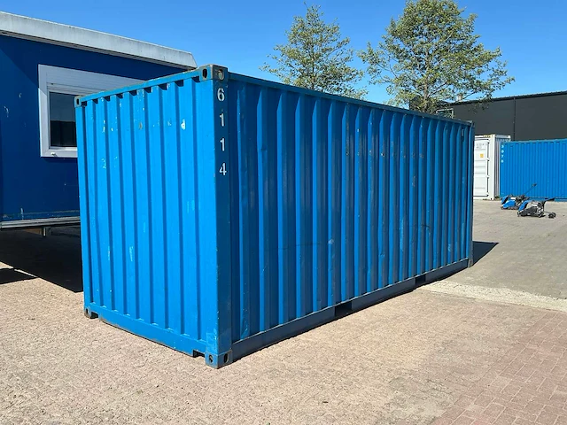Opslagcontainer met stertil koni 4-koloms hefbrug 3,5 ton - afbeelding 1 van  18
