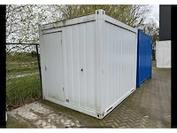 Opslagcontainer / schaftunit - 10ft.