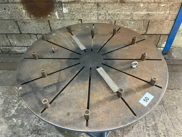 Opspantafel ø120x92cm - afbeelding 2 van  4